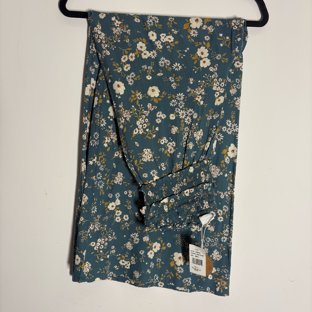 Floral Wide Leg Pants